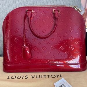 Louis Vuitton Alma MM Pomme Amour Bag -BRAND NEW! 100% AUTHENTIC